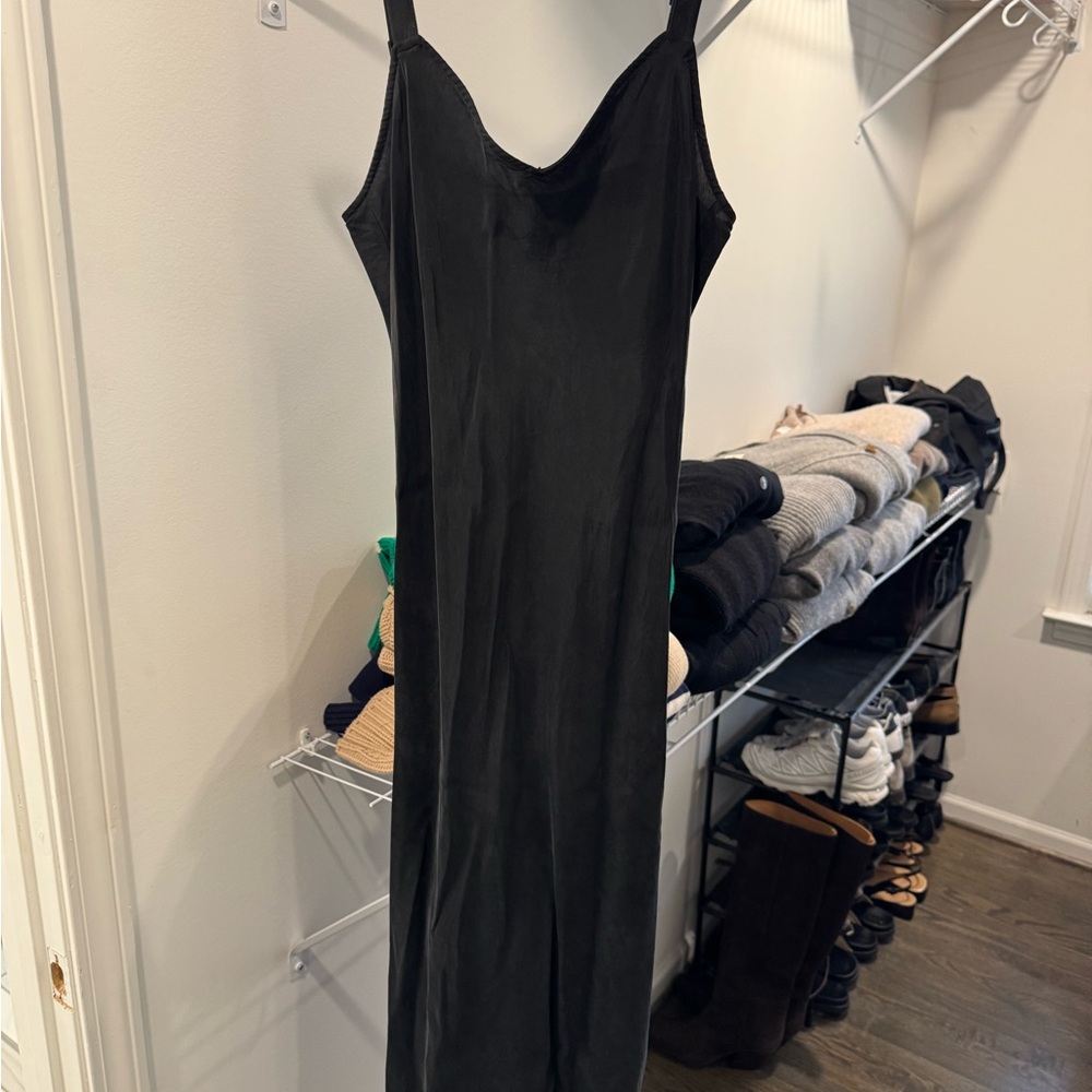 J. Crew Black Slip Dress - Picture 2 of 4